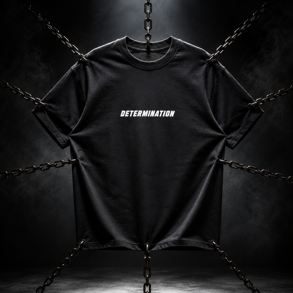 DETERMINATION OVERSIZED T-SHIRT