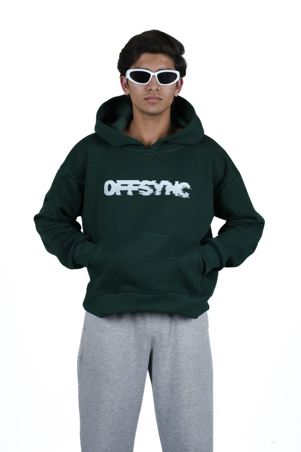TRACK CONQUEROR OVERSIZED HOODIE