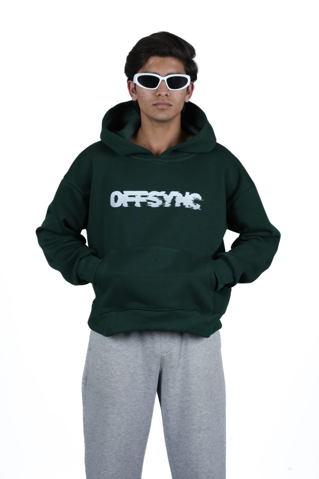 TRACK CONQUEROR OVERSIZED HOODIE