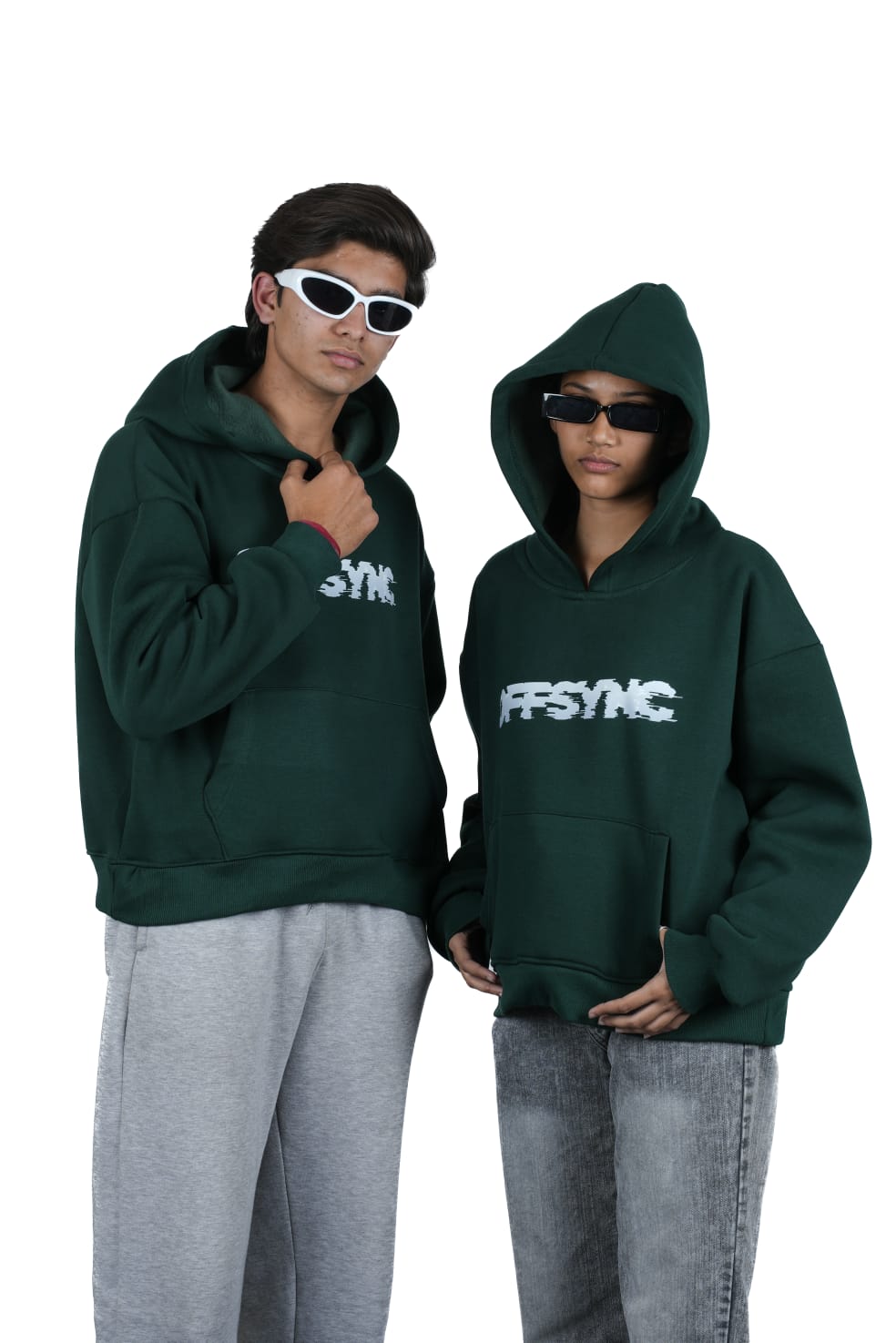 TRACK CONQUEROR OVERSIZED HOODIE